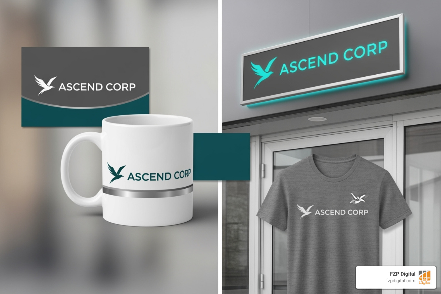 fictional logo on various mockups - logo designer philadelphia pa fictional logo on various mockups - logo designer philadelphia pa