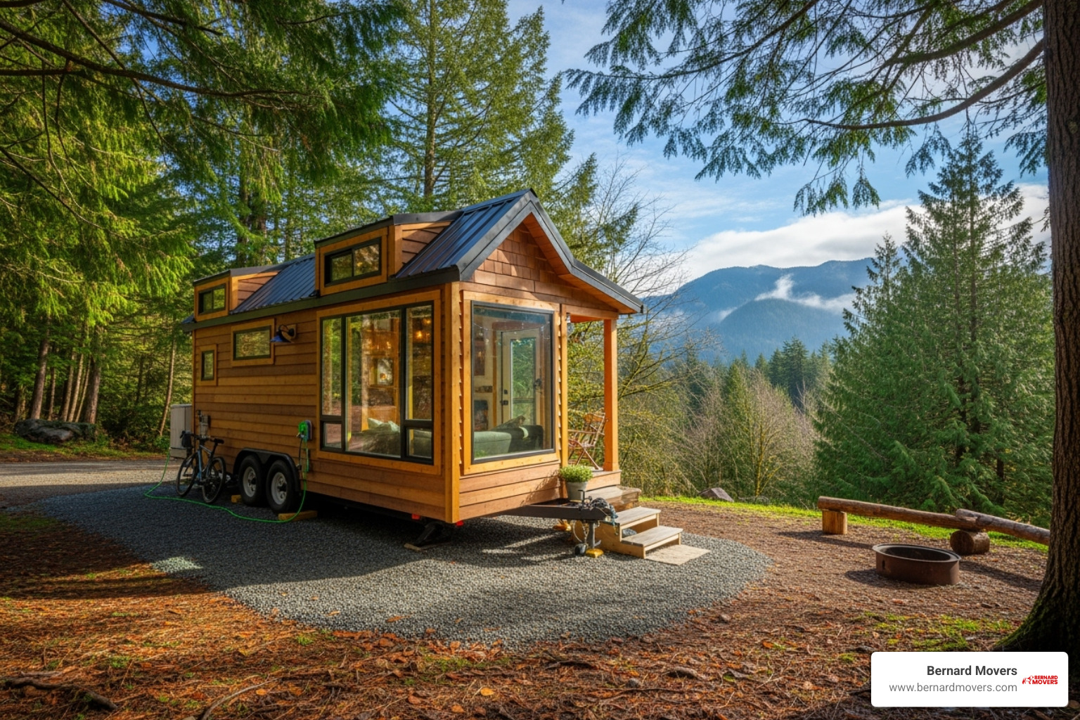tiny house on wheels - small home movers