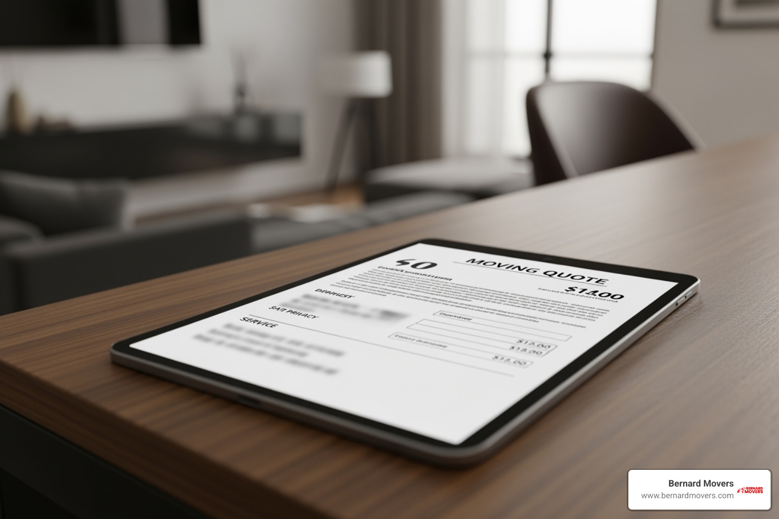 sample moving quote - affordable moving company sample moving quote - affordable moving company