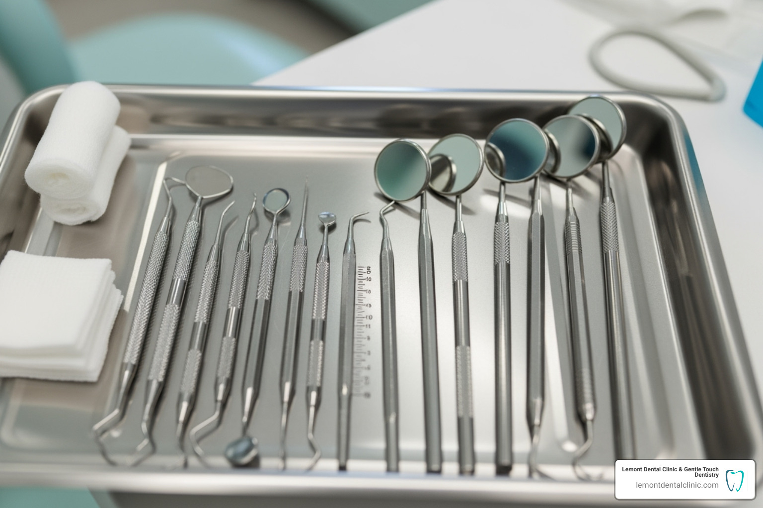 dental hygienist's tools - does teeth cleaning hurt