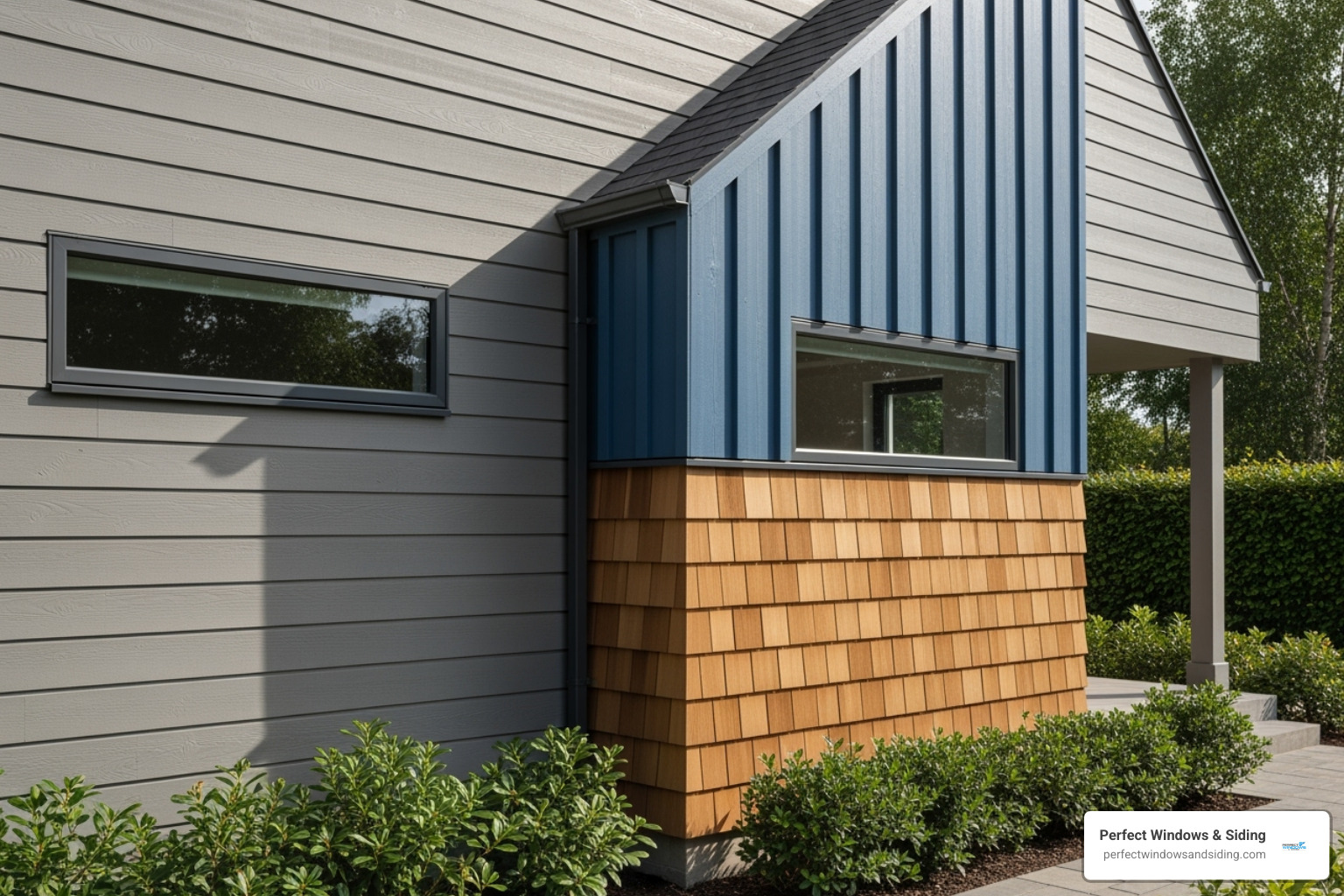 different styles of fiber cement siding like planks, shingles, and panels - fiber cement siding replacement cost