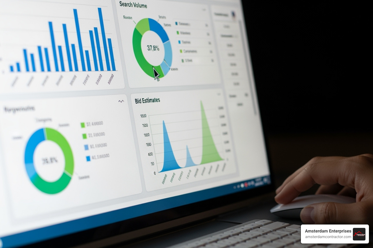 Google Keyword Planner tool in action - Manual Keywords