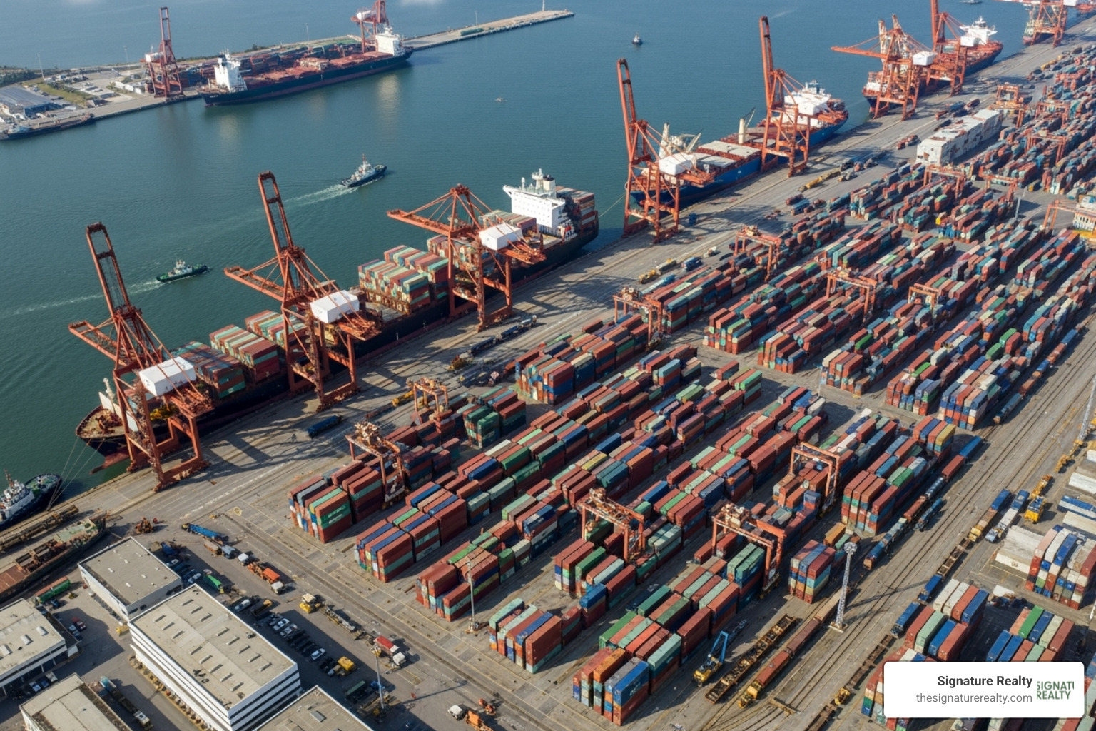 Port Everglades showcasing logistics and trade - broward county commercial real estate Port Everglades showcasing logistics and trade - broward county commercial real estate