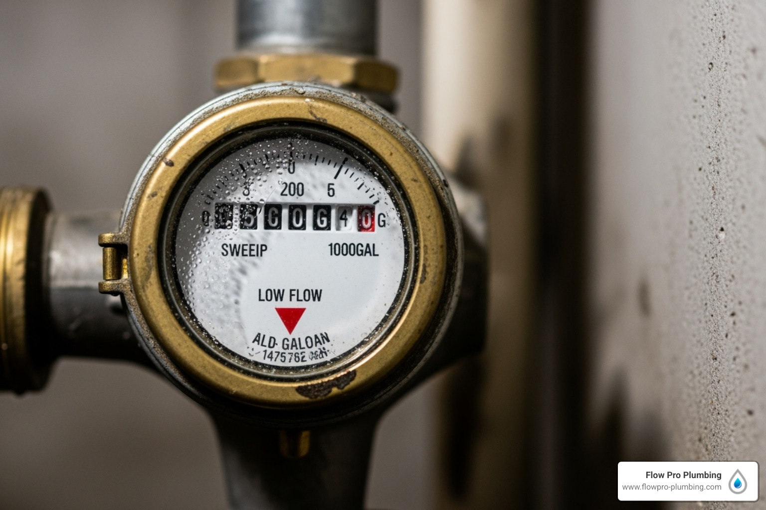 A water meter spinning when no water is on, indicating a hidden leak - leak repair Oakley A water meter spinning when no water is on, indicating a hidden leak - leak repair Oakley