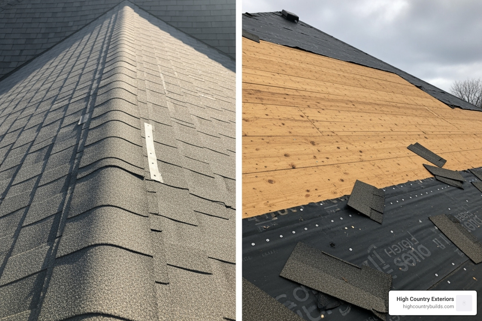 shingle patch vs major repair - Roof repair costs