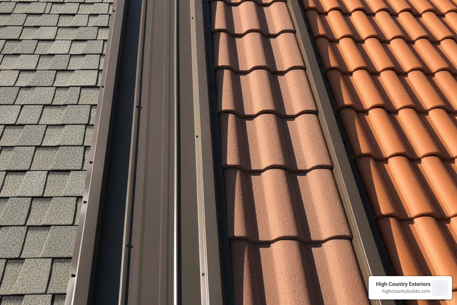 various roofing materials like asphalt shingles, metal, and tiles - total roof restoration various roofing materials like asphalt shingles, metal, and tiles - total roof restoration