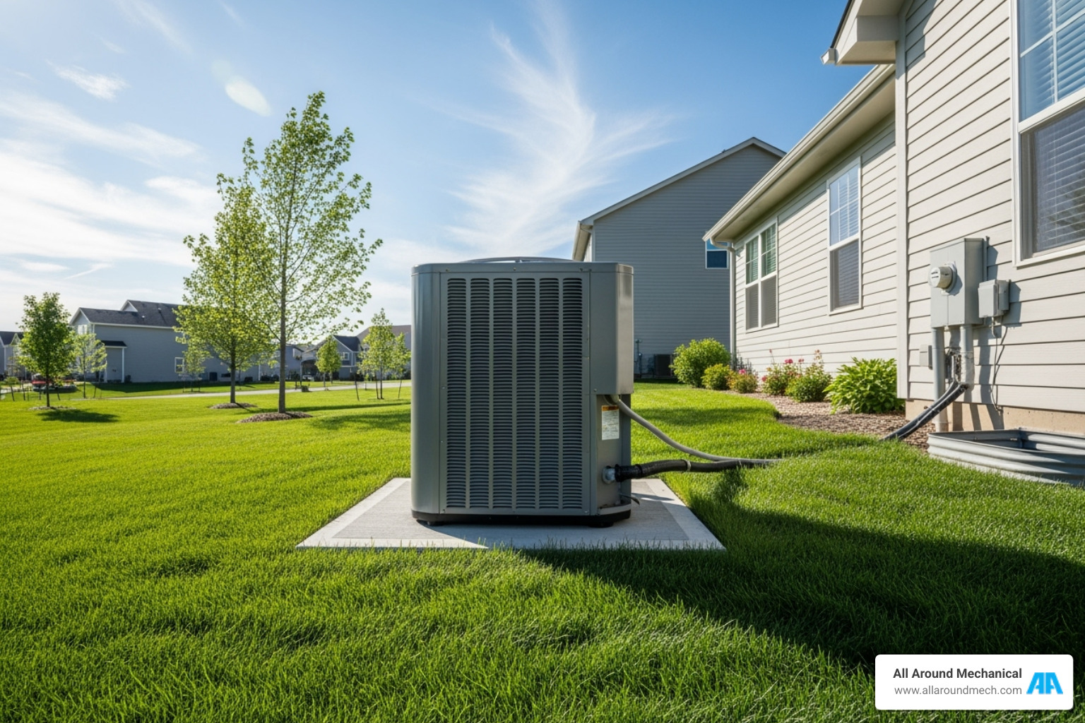 clean outdoor AC condenser unit - AC not cooling