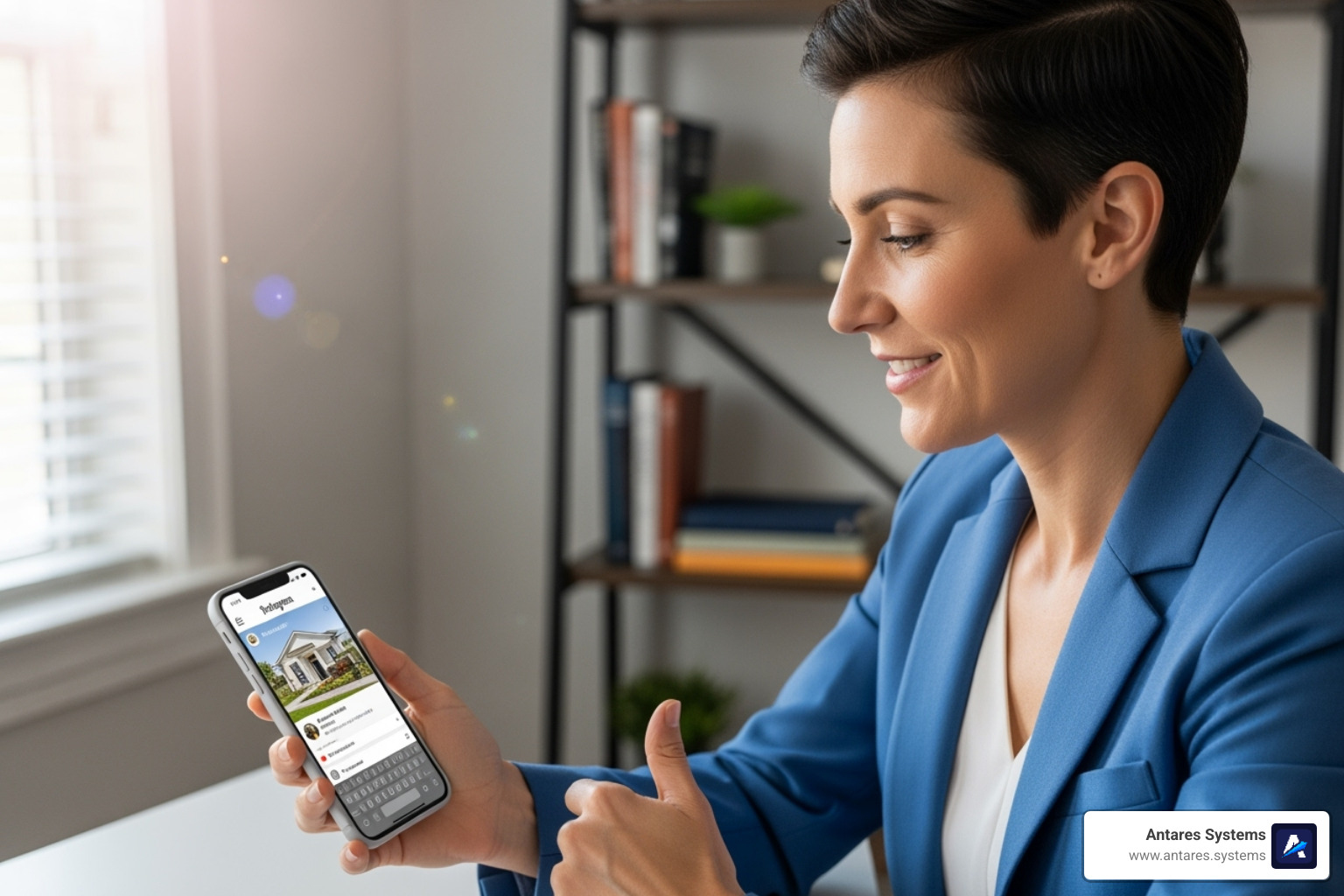 realtor responding to an Instagram comment - social media for realtors