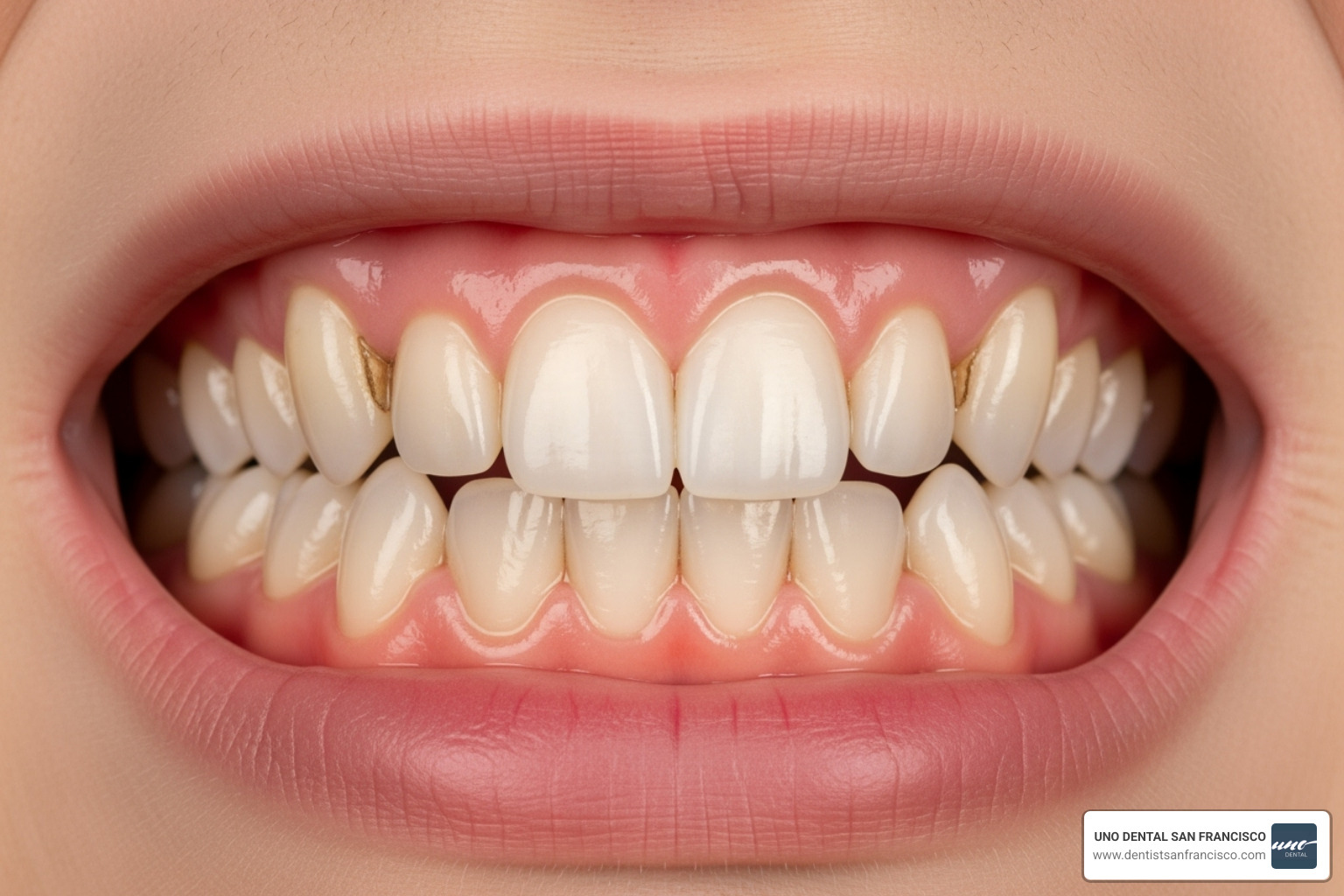 Image illustrating various dental misalignments such as crowded teeth, gaps, overbite, and underbite, highlighting the complexity that influences Invisalign cost - Invisalign Cost San Francisco