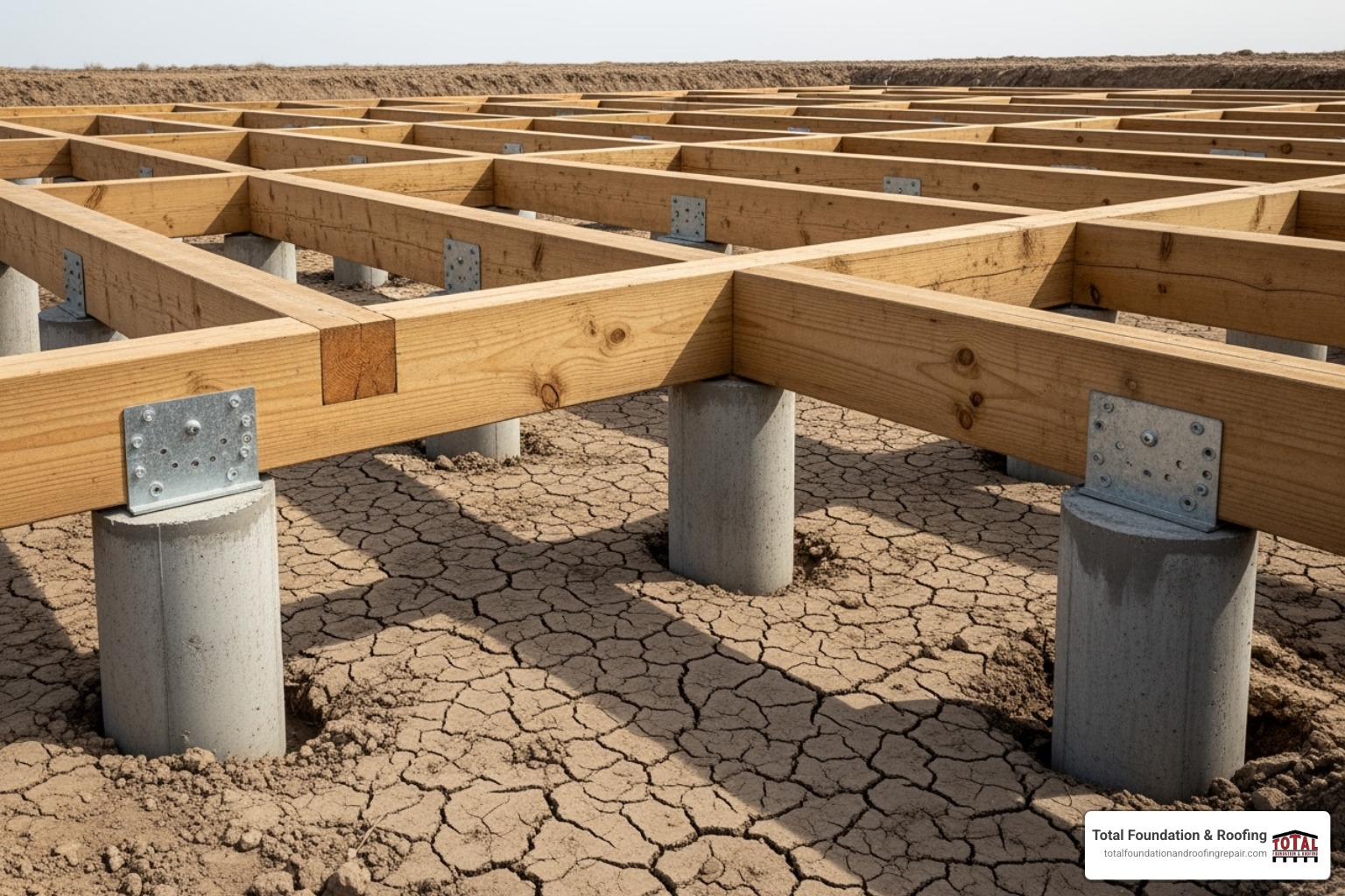pier and beam foundation - Expansive soil foundation