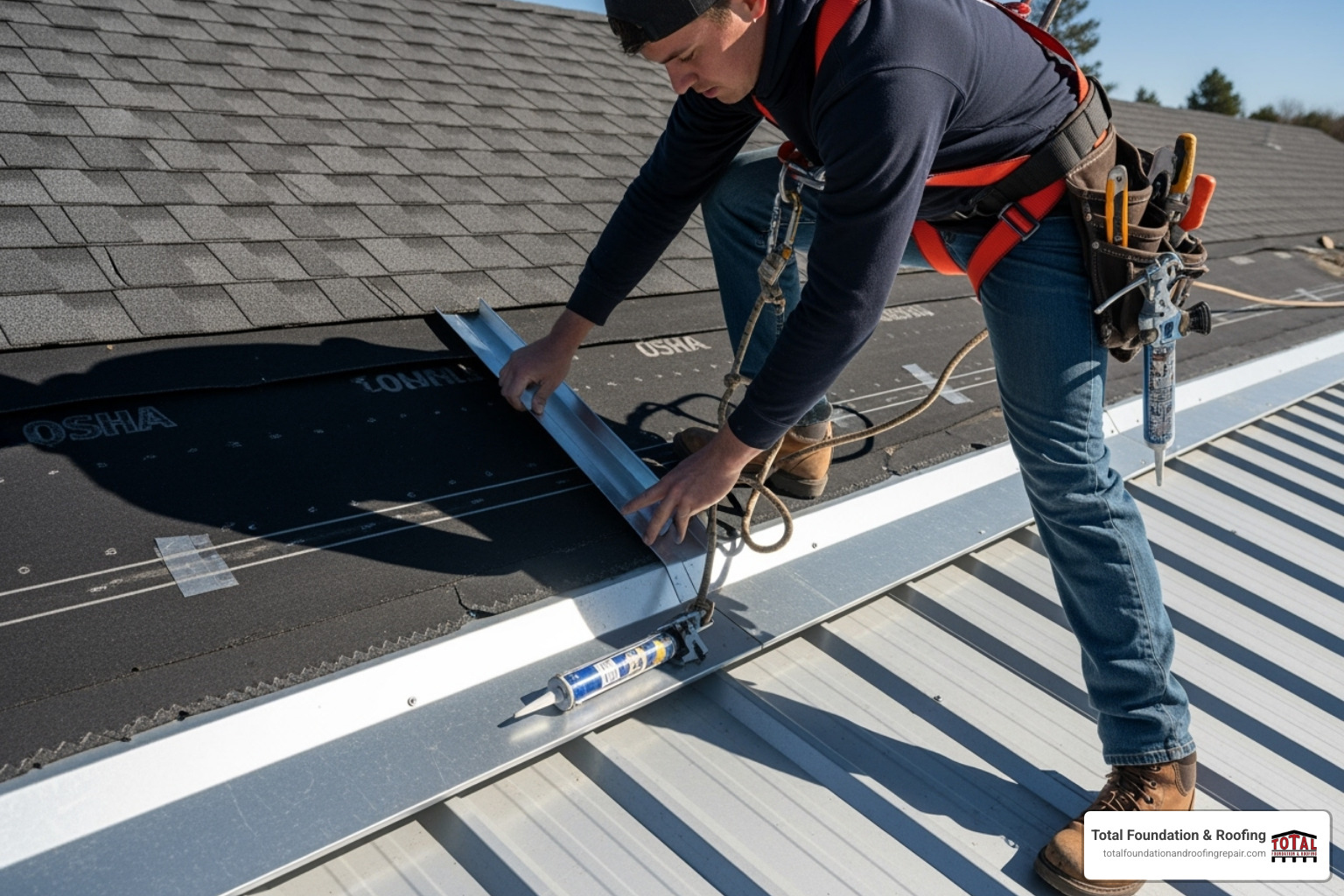 Seamless Roof Transitions: How to Flash from Shingles to Metal - Total