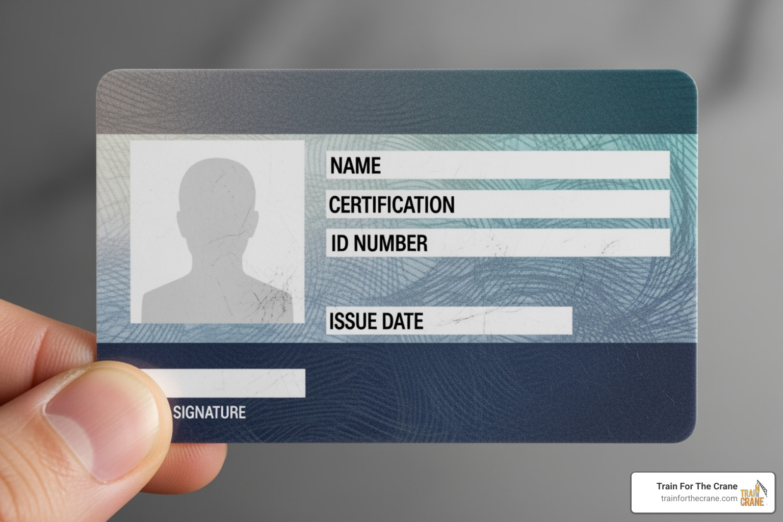 NCCCO crane inspector certification card - crane inspector training