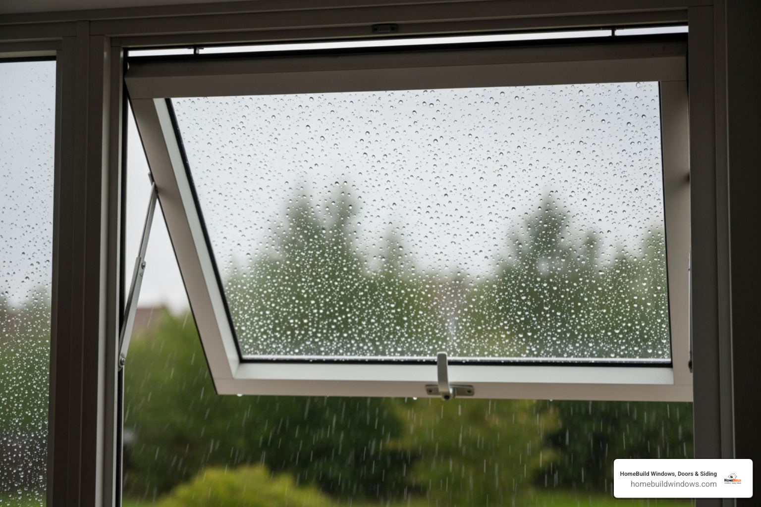 awning window open during rain - awning windows replacement