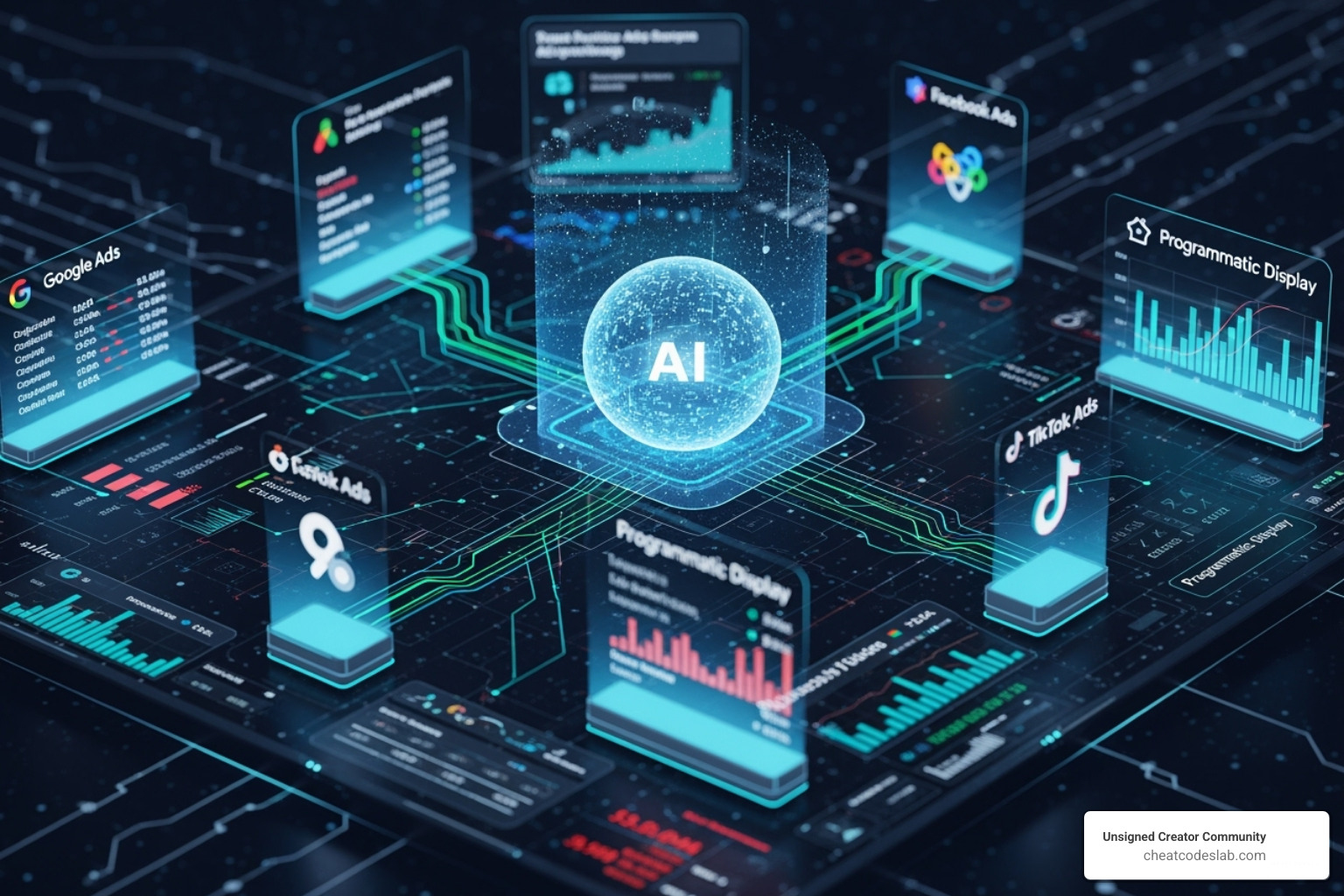 AI-powered tools managing multiple ad channels - ai performance marketing