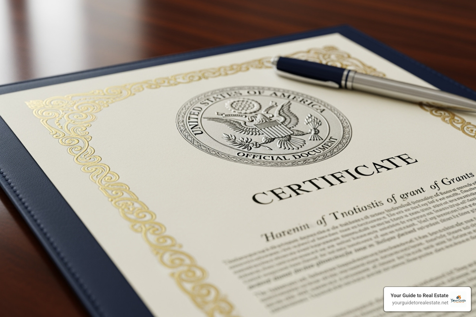 a sample Certificate of Eligibility (COE) document - VA loan benefits