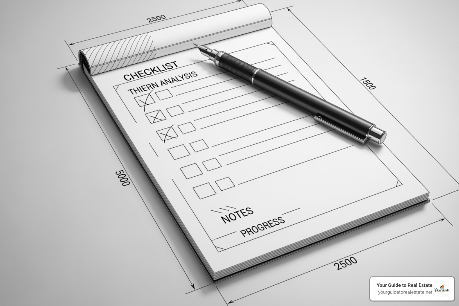 A checklist with analysis points like SEO, Content, and UX - website competitor analysis
