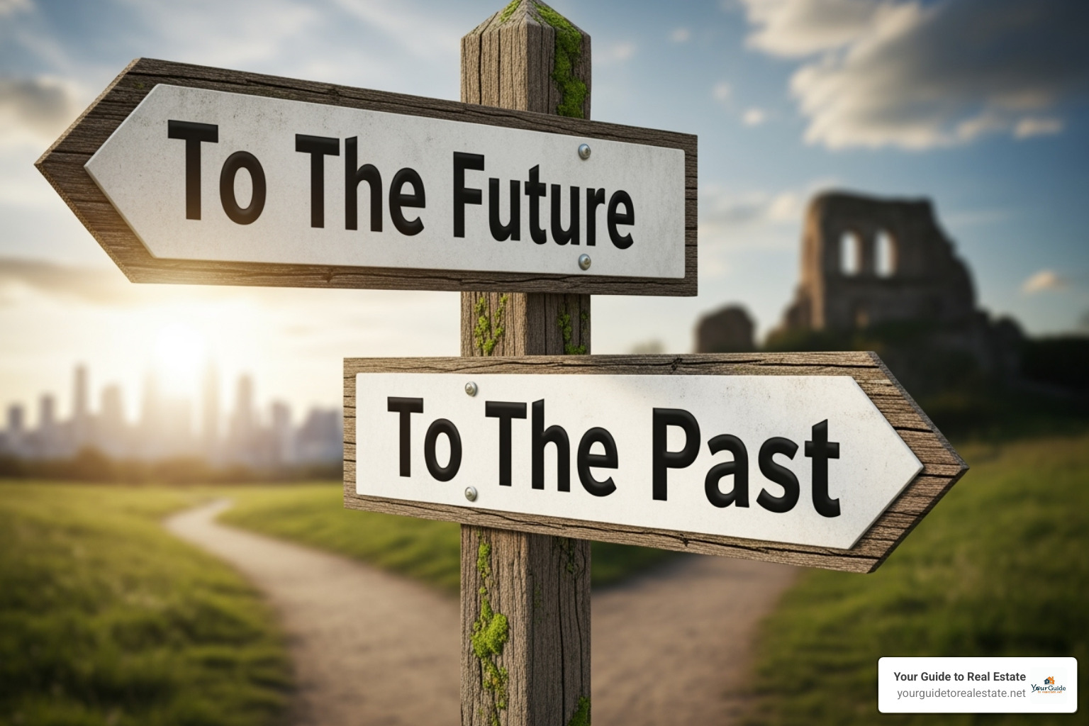 A signpost with two directions: "Actionable Insights" and "Analysis Paralysis" - website competitor analysis