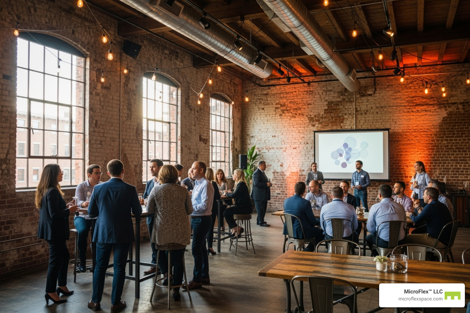 event being held in a unique venue like a rustic loft or industrial-chic creative space - meeting spaces in birmingham event being held in a unique venue like a rustic loft or industrial-chic creative space - meeting spaces in birmingham