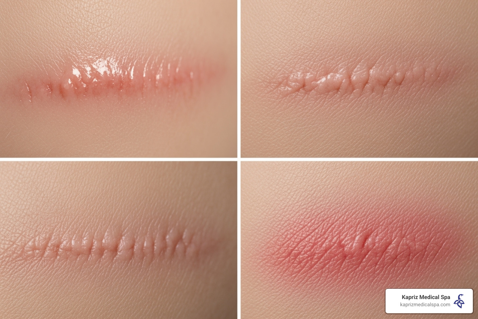 Illustrating different types of scars: keloid, atrophic, hypertrophic - does laser tattoo removal scar Illustrating different types of scars: keloid, atrophic, hypertrophic - does laser tattoo removal scar