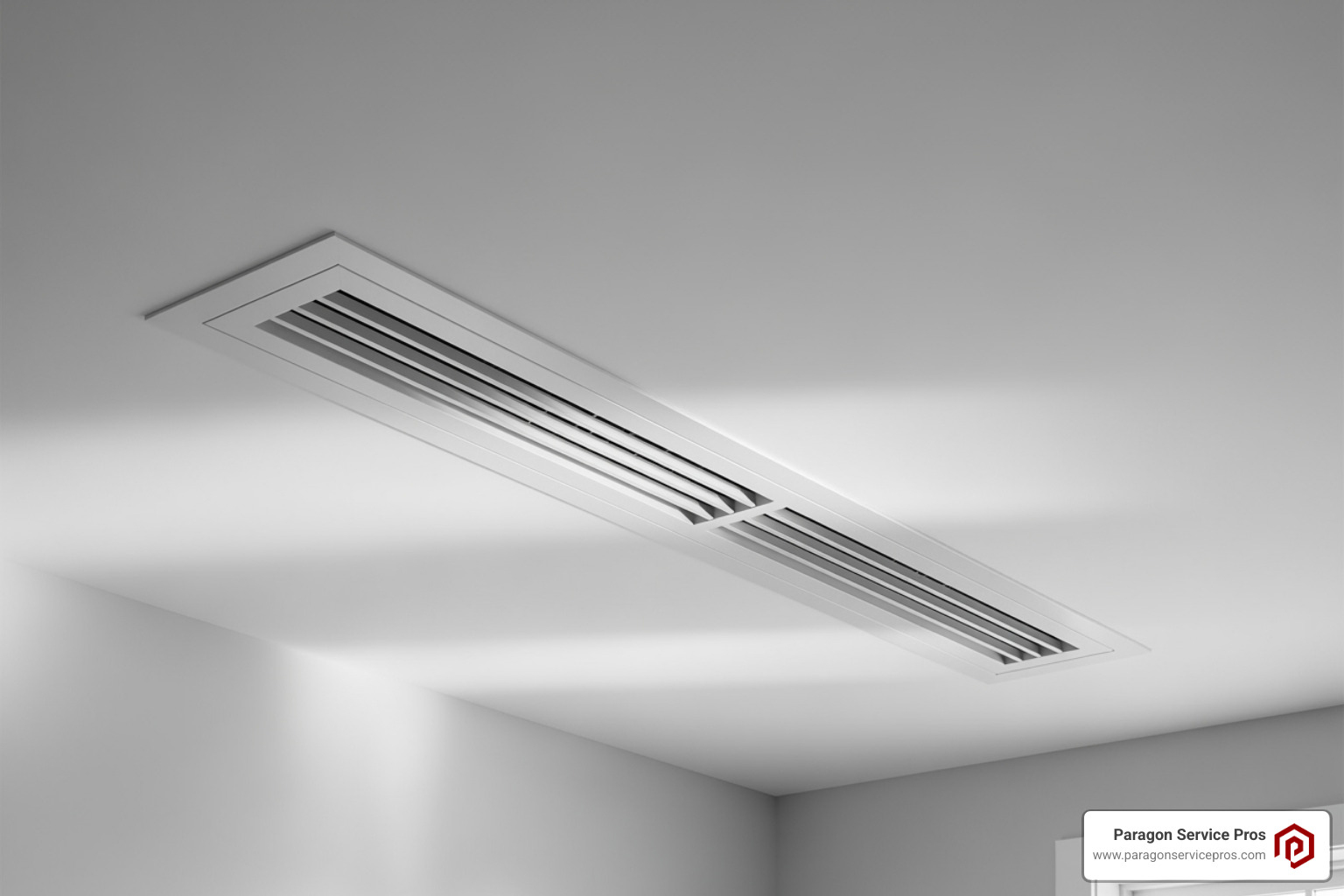 clean, modern HVAC vent in a home's ceiling - smoke odor removal clean, modern HVAC vent in a home's ceiling - smoke odor removal