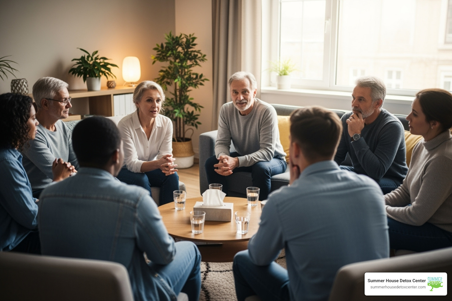 support group meeting - opiate withdrawal and depression