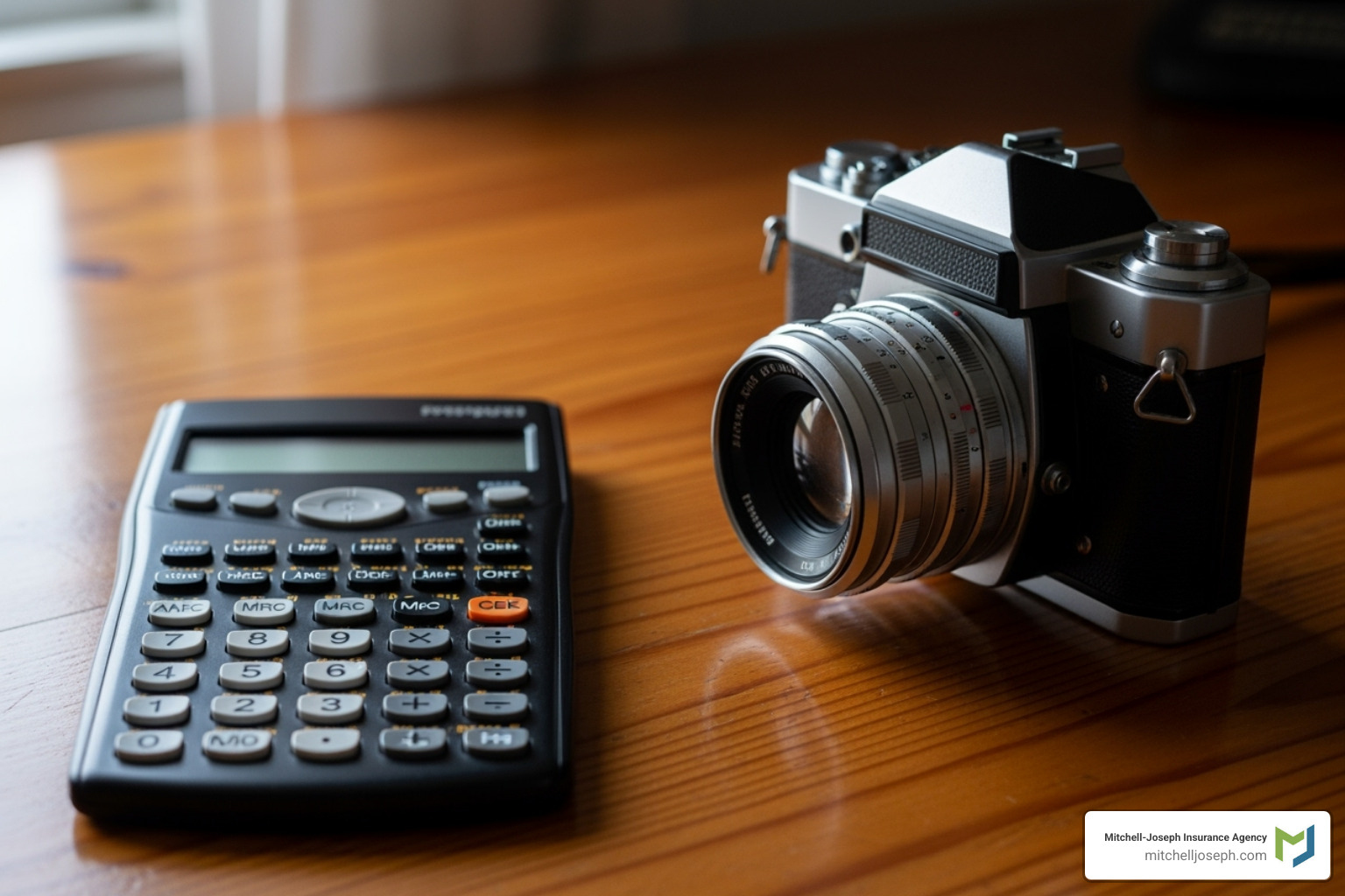 calculator next to a camera - photography business liability insurance calculator next to a camera - photography business liability insurance
