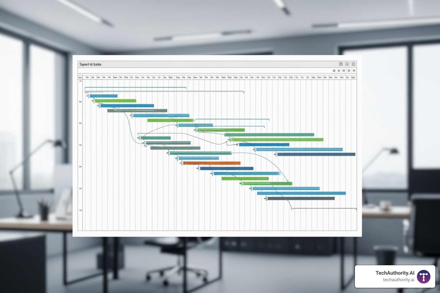 Gantt chart template - project planning template free Gantt chart template - project planning template free