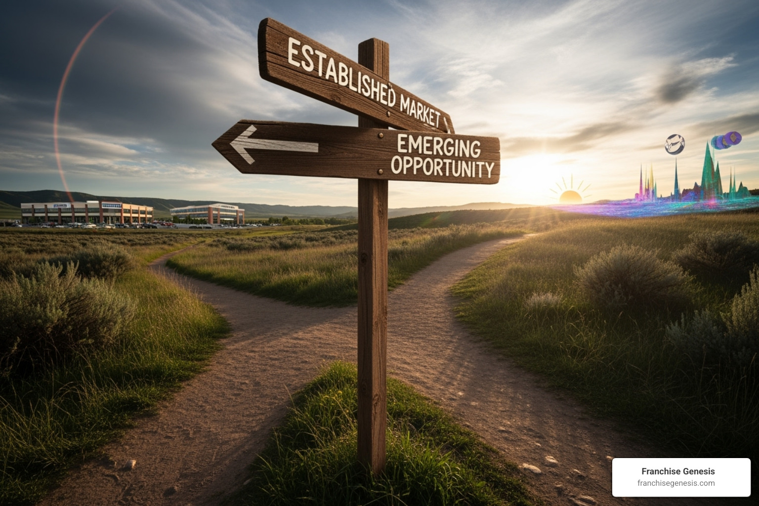 Crossroads sign with one path labeled "Bank Loan" and another labeled "Alternatives" - how to get a business loan