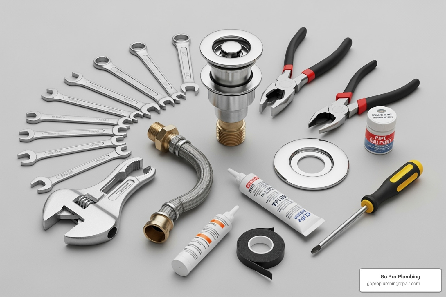 Tools and materials for bathtub drain replacement - Bathtub drain replacement