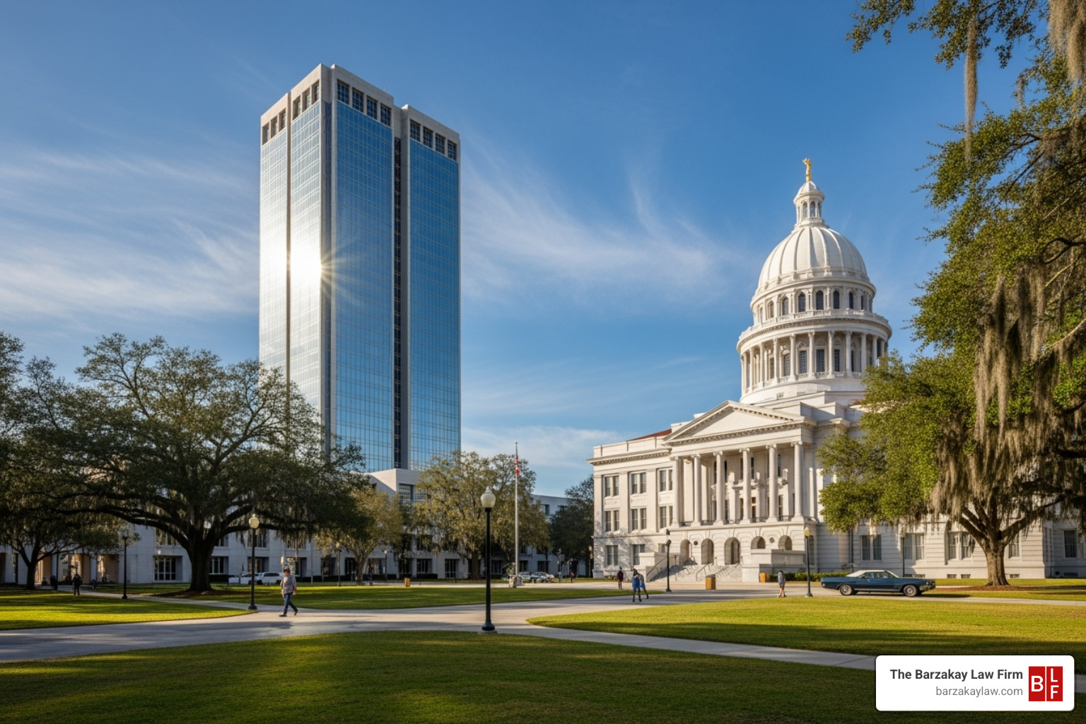 Florida state capitol building or a law book - nursing home negligence orlando