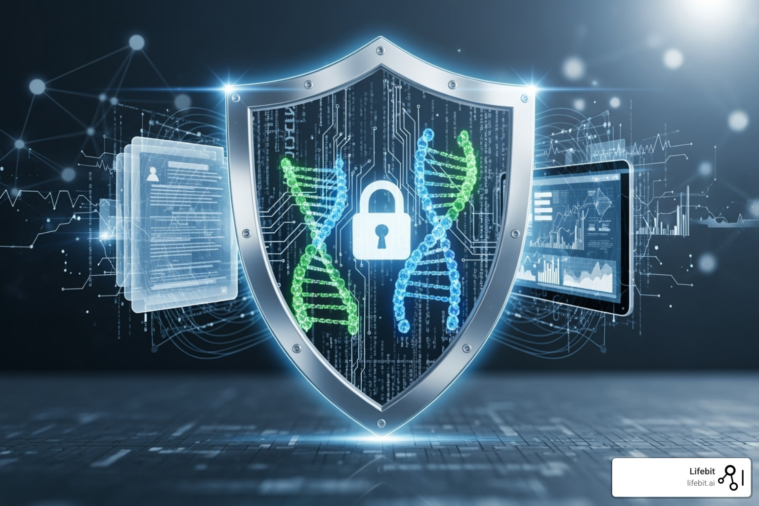 shield protecting different types of clinical data - Secure clinical data