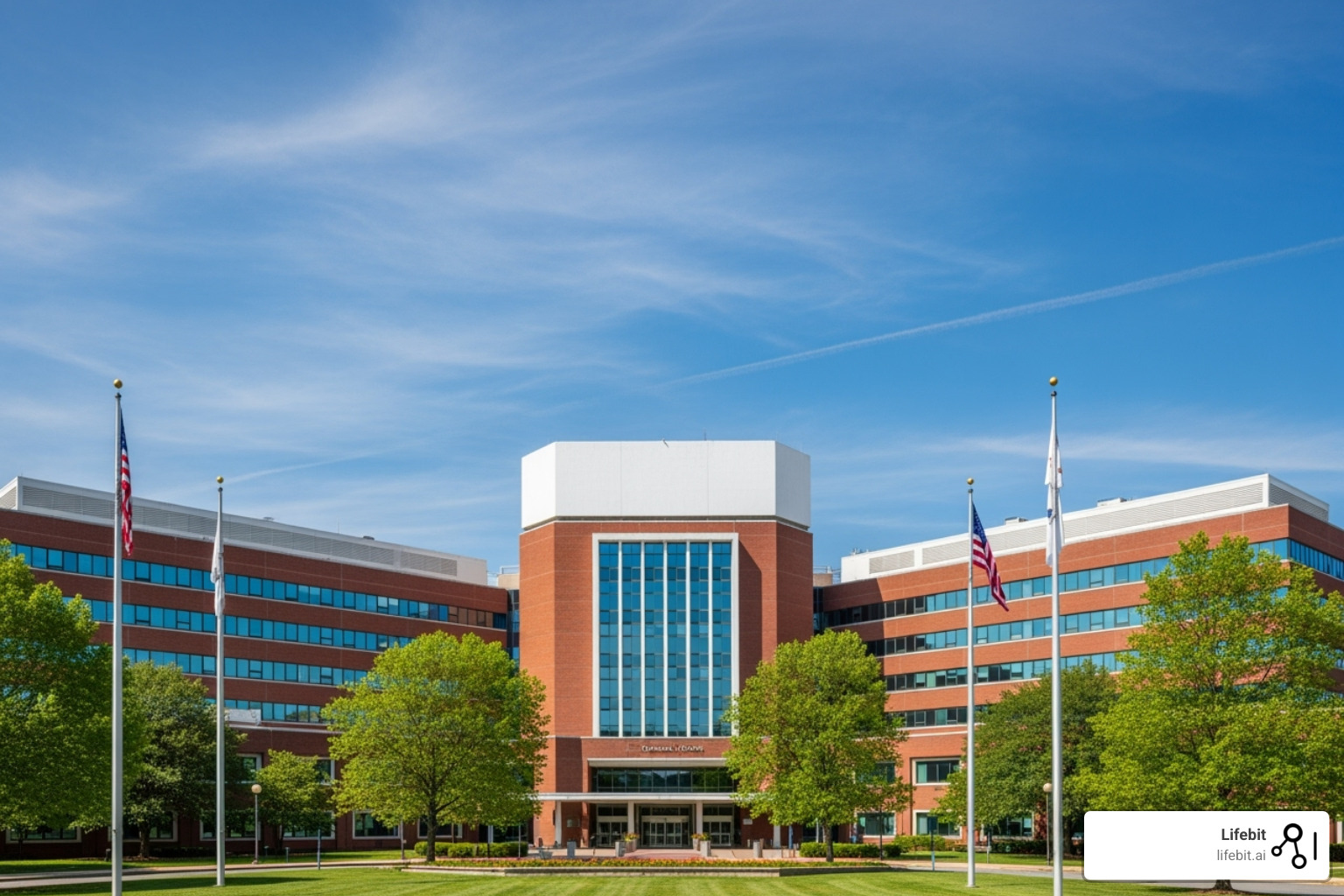 National Institutes of Health (NIH) building exterior - Common Fund