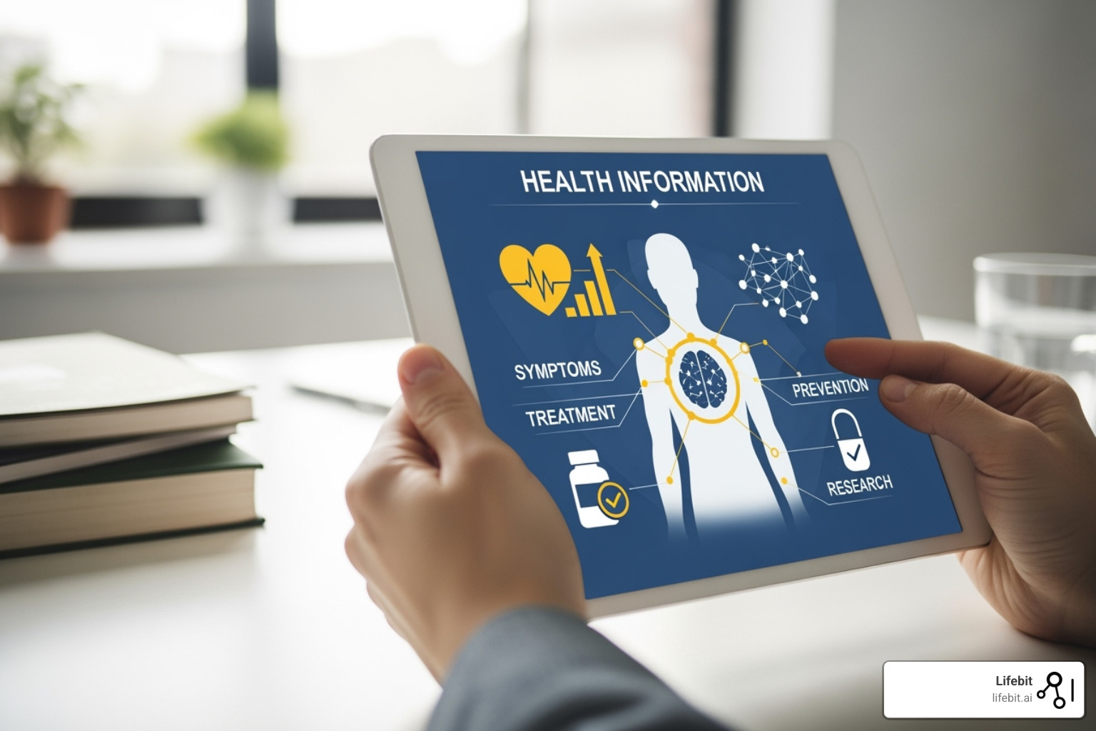A comparison of a trustworthy .gov website next to a misleading commercial health blog - health information