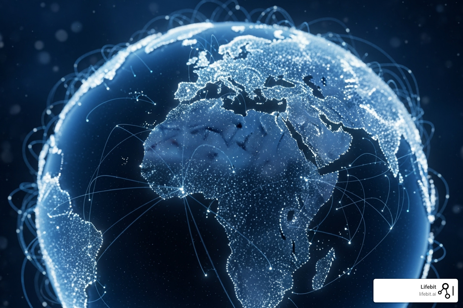 of a federated data network connecting global data points without moving the data - what are patient registries