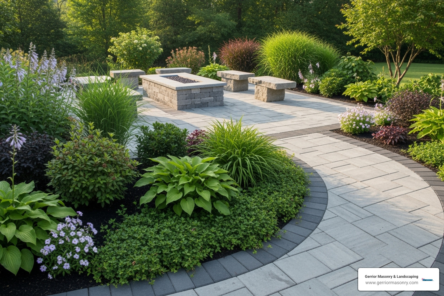 Image of a well-maintained hardscape feature - Hardscaping Stoneham MA