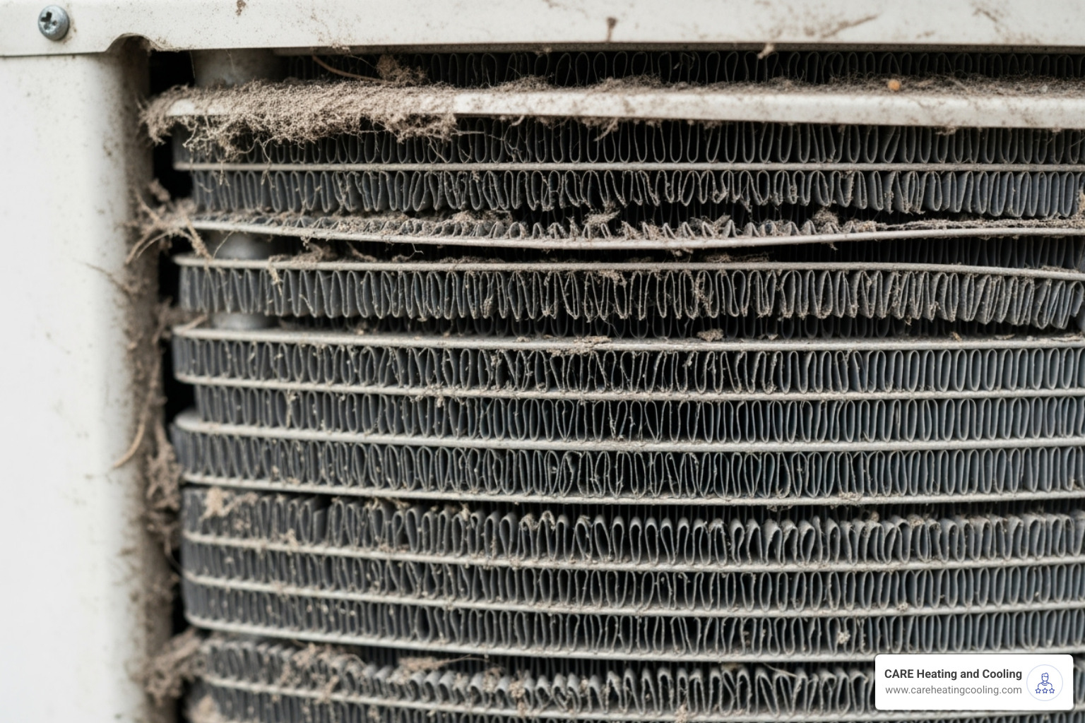 dirty, clogged condenser coil - AC compressor not starting