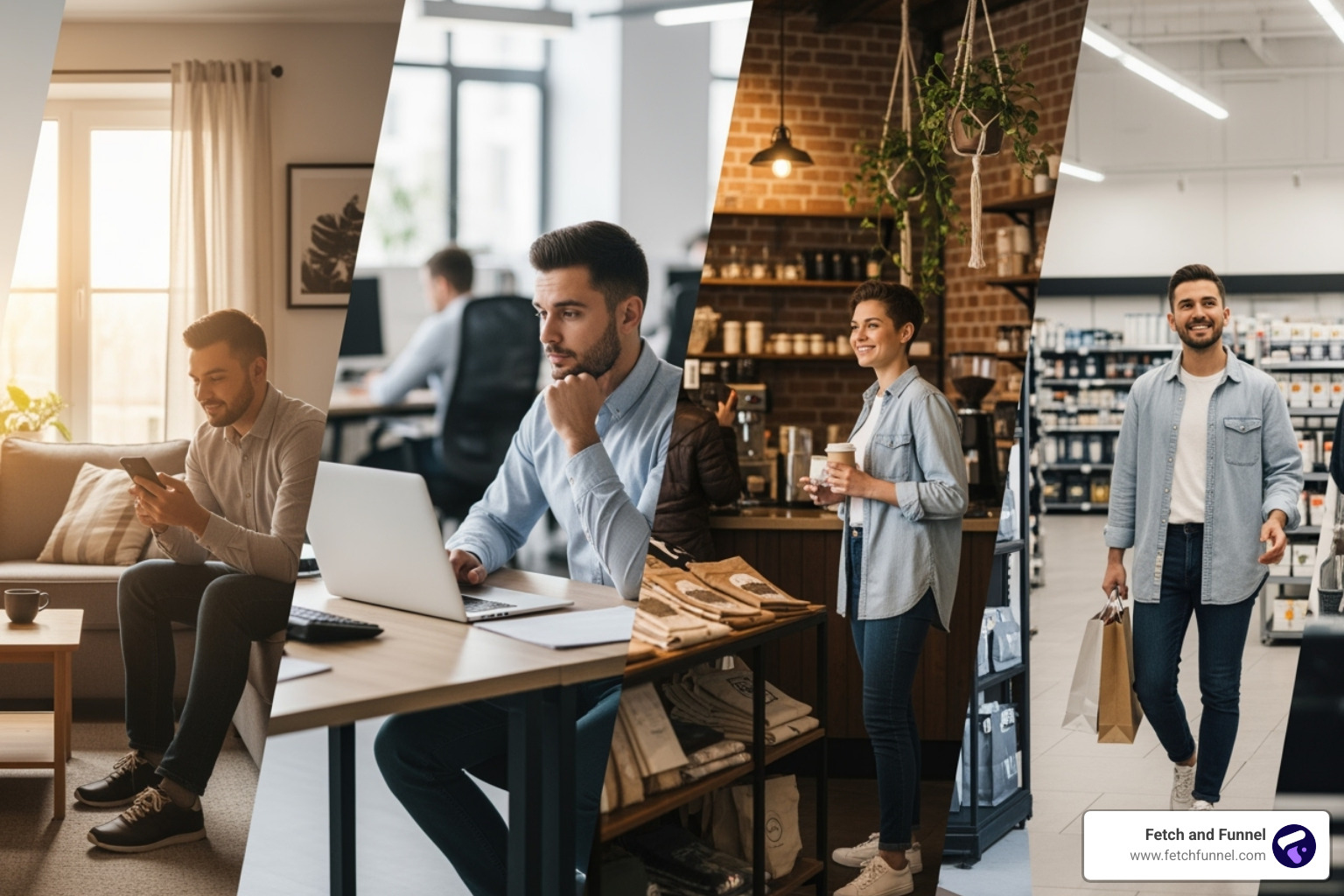 customer journey map showing locations a person visits before a purchase - Geofencing best practices customer journey map showing locations a person visits before a purchase - Geofencing best practices