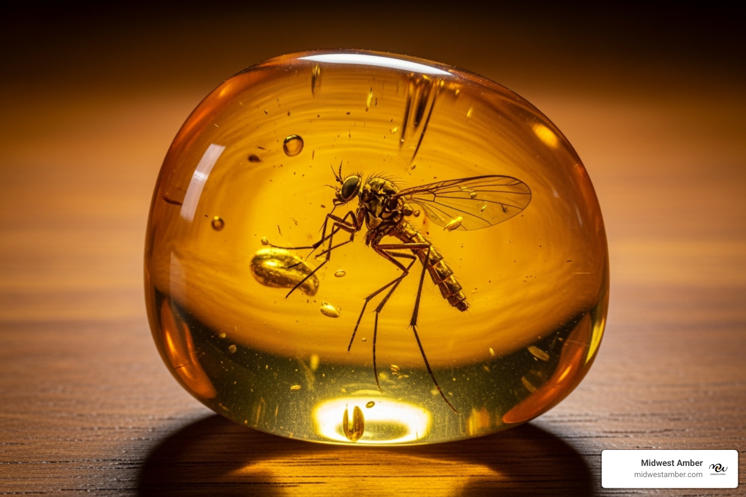 Amber, Dominican Republic (with insect inclusion). Photo ©Joel E. Arem, PhD, FGA. Used with permission. - Amber Jewelry