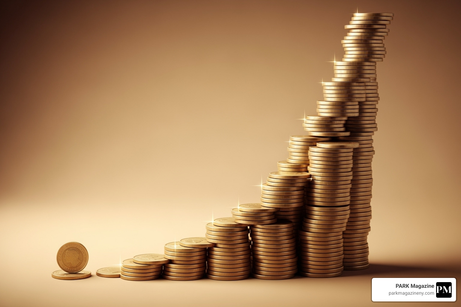 Illustration of the compounding effect of dividends over time, showing how reinvested dividends lead to exponential growth of an investment - 5starsstocks.com income stocks