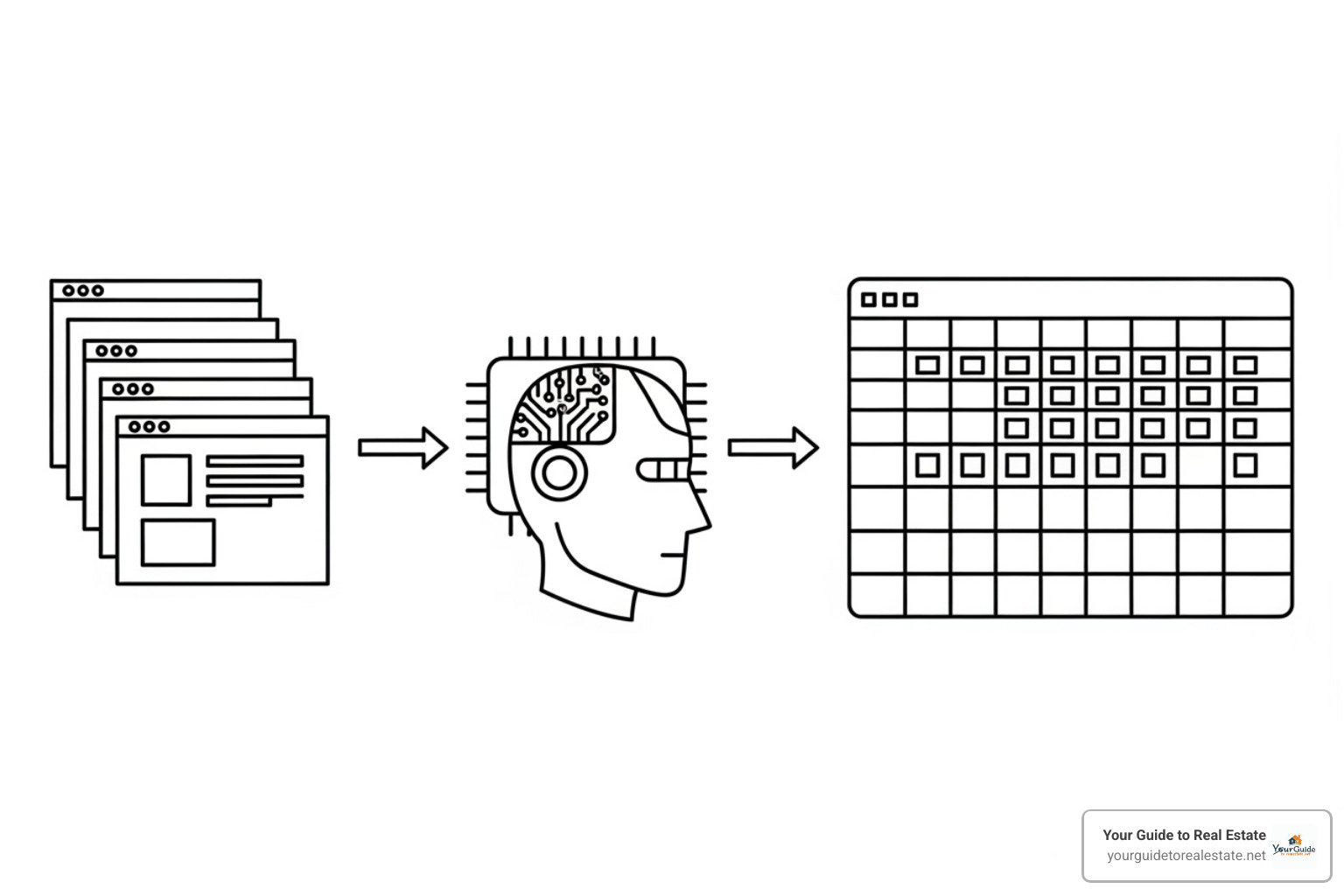 flowchart showing the list crawling process from URL list to structured data -  list crawling