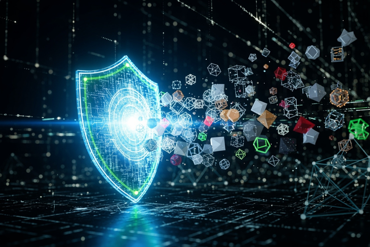 digital shield protecting data packets -  ip2 network