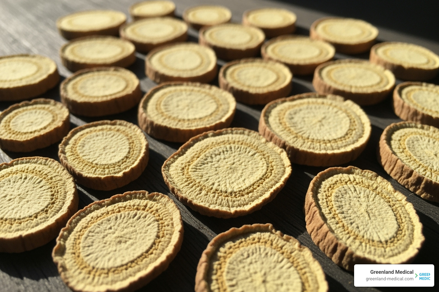 dried astragalus root slices - herbs for immune support dried astragalus root slices - herbs for immune support