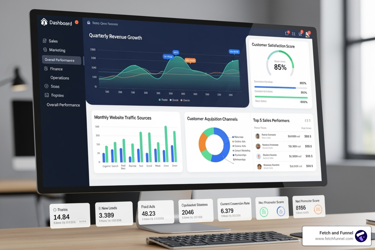 Dashboard showing key performance indicators (KPIs) - digital marketing companies near me Dashboard showing key performance indicators (KPIs) - digital marketing companies near me