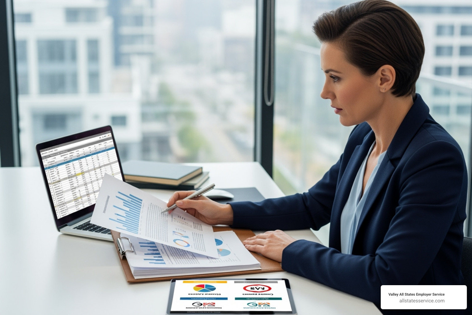 business owner comparing HR provider options - outsourced HR services business owner comparing HR provider options - outsourced HR services