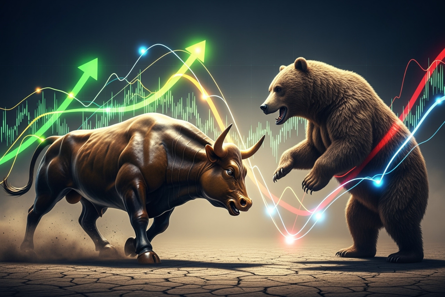Bull vs Bear market graphs - coreweave stock