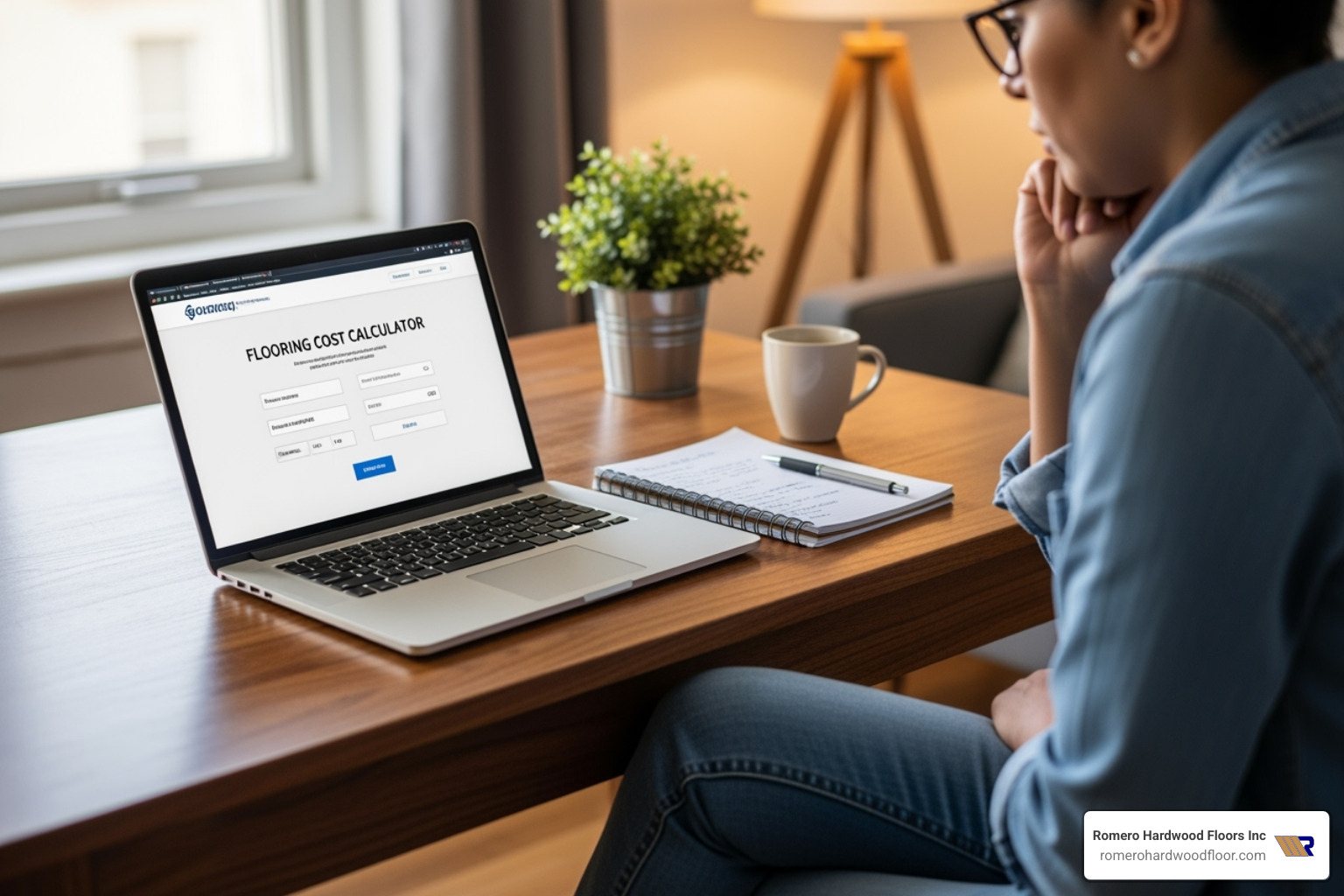 homeowner using a flooring cost calculator - hardwood floor estimates homeowner using a flooring cost calculator - hardwood floor estimates