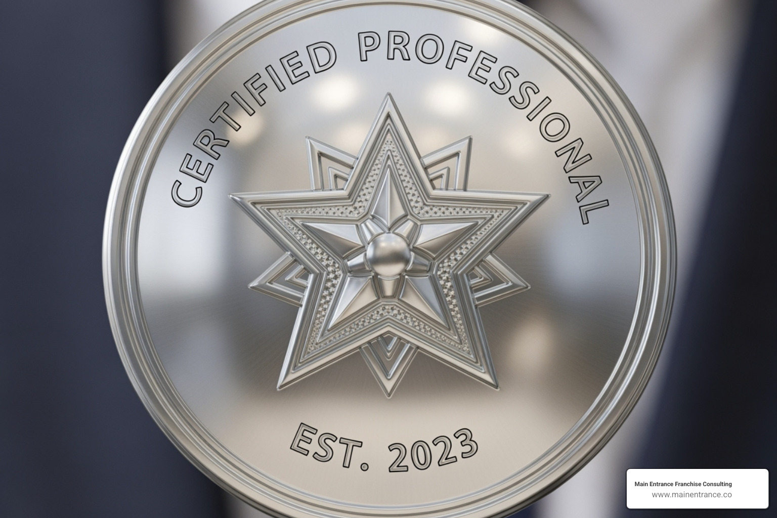 Certified franchise executive badge - expert franchise consultants