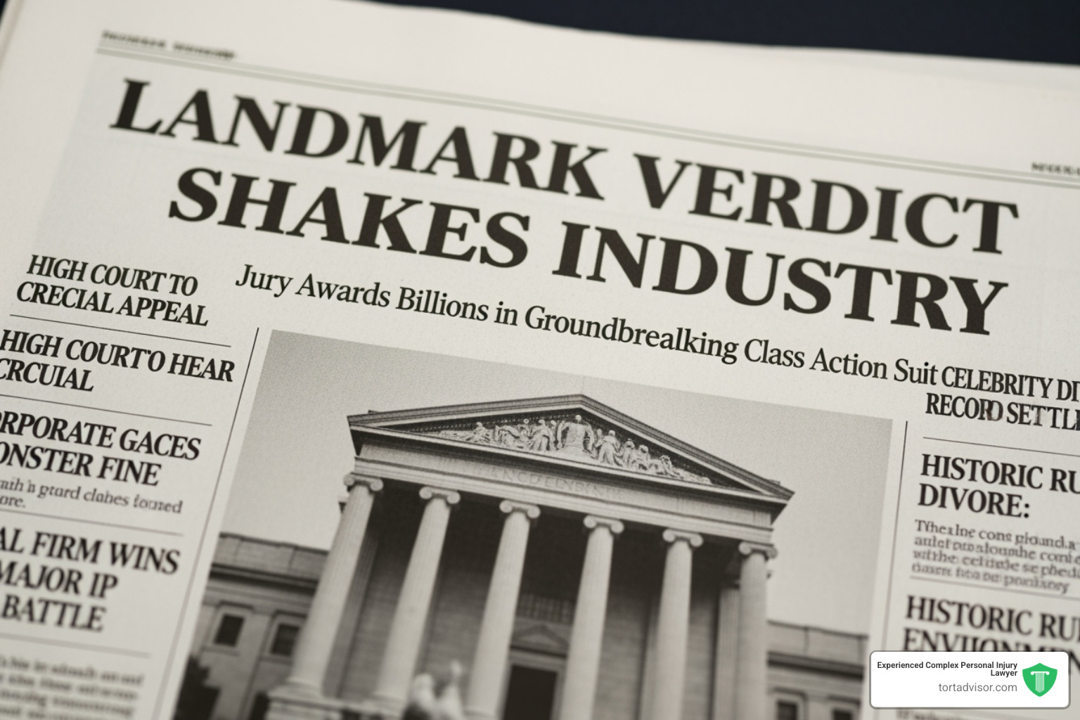 Newspaper headlines announcing large Roundup verdicts - how many monsanto roundup lawsuits