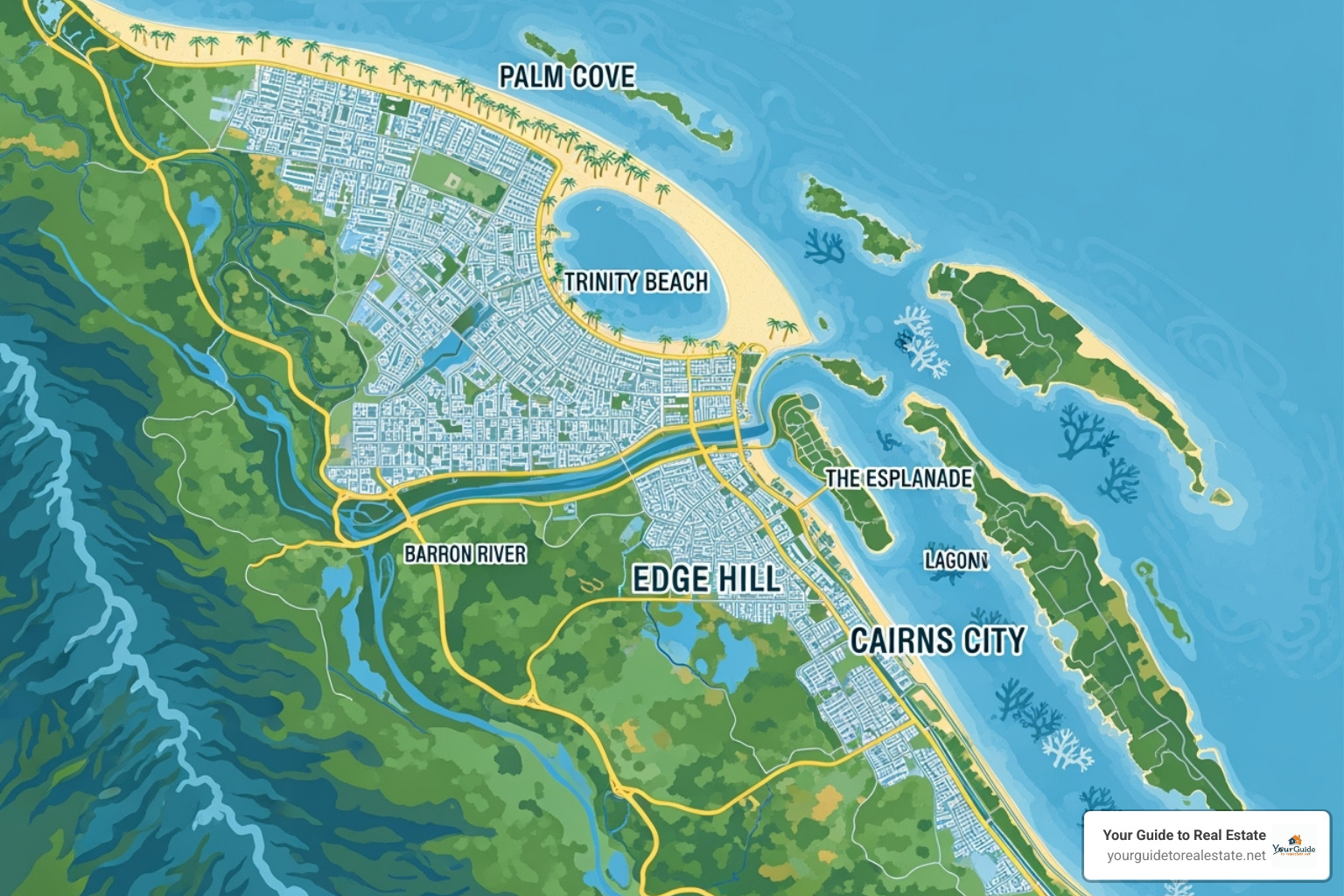 a map of Dallas highlighting different suburbs like Plano, Uptown, and Frisco - find a buyers agent near dallas