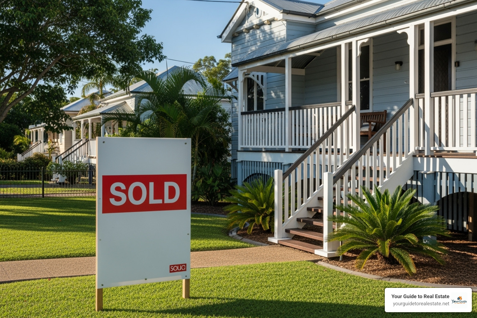 a "Sold" sign in front of a beautiful Texas home - find a buyers agent near dallas